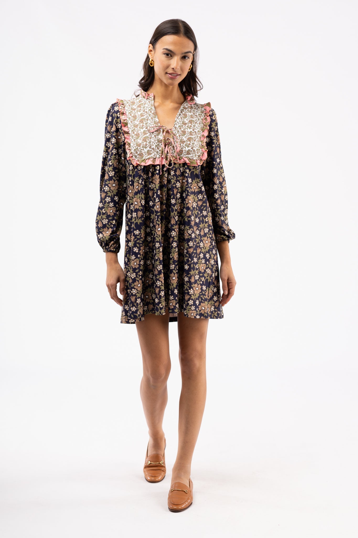 The Bonnie Dress - Dried Petals Multi
