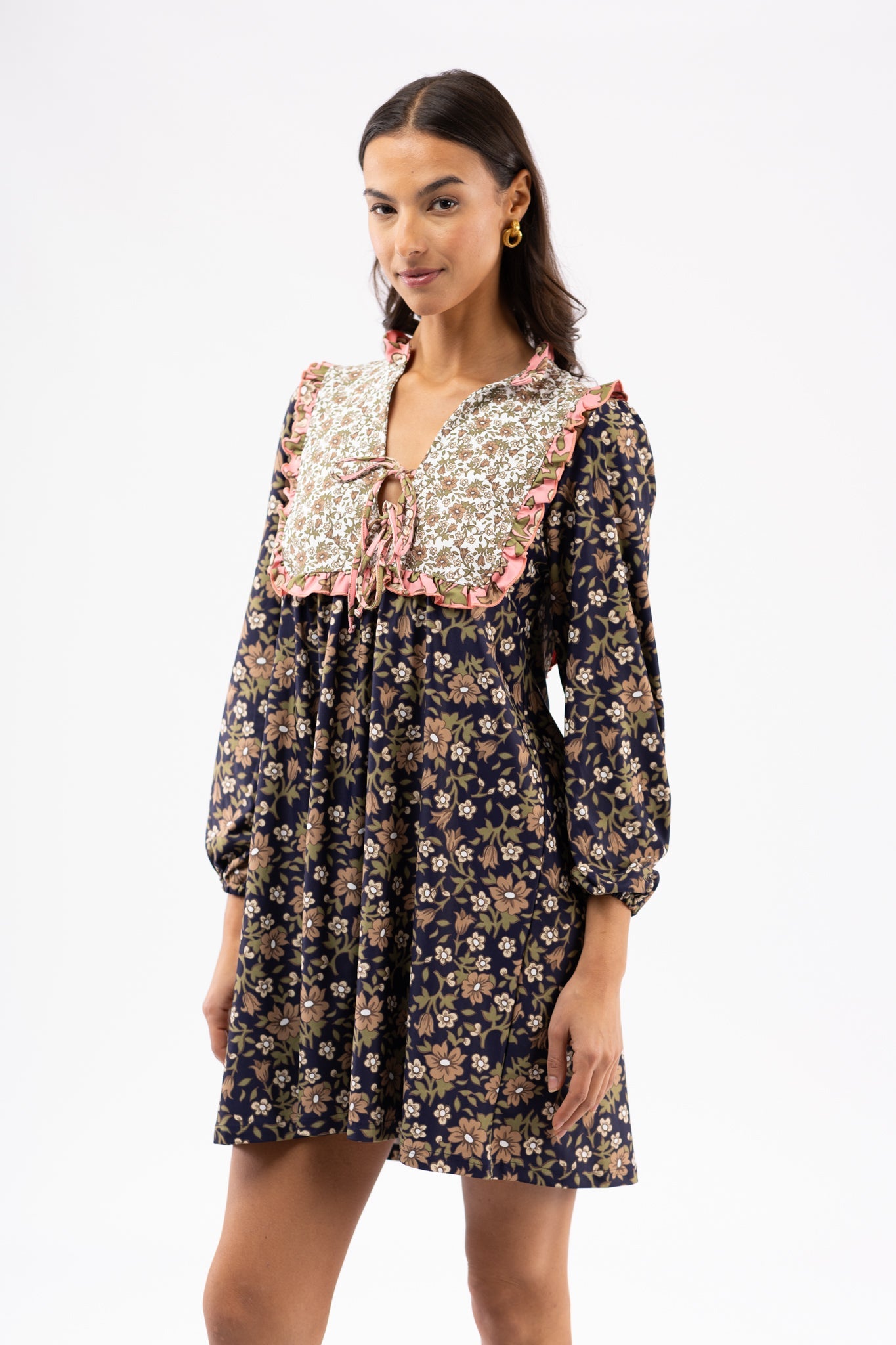 The Bonnie Dress - Dried Petals Multi